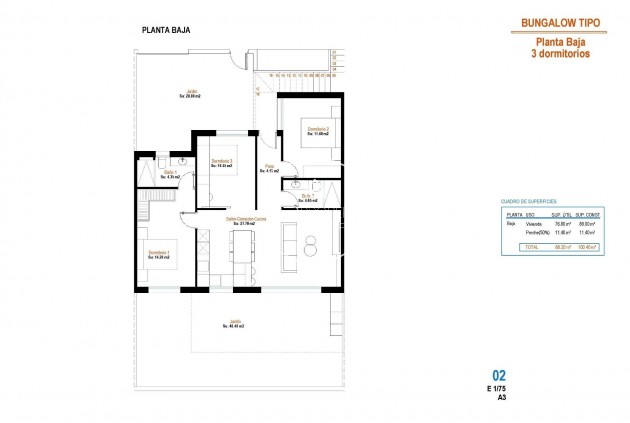 Nieuwbouw Woningen - Bungalow -
Alhama De Murcia - Condado De Alhama Golf Resort