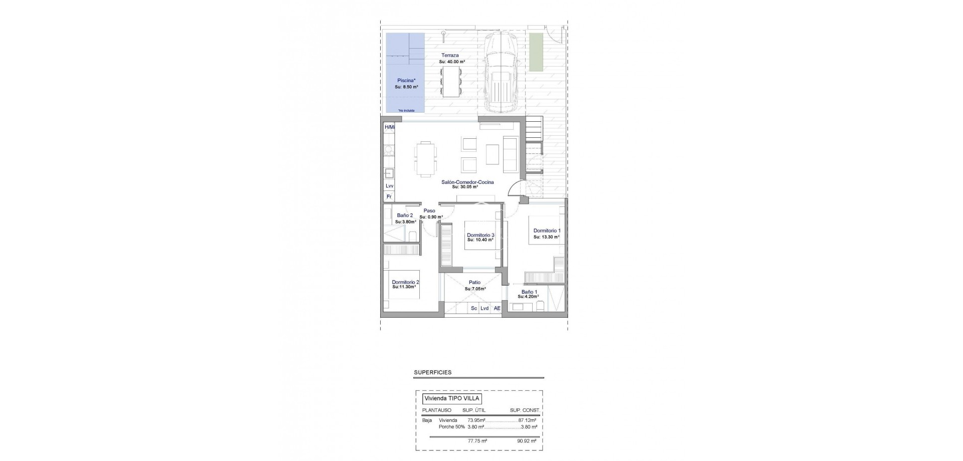 Nieuwbouw Woningen - Geschakelde woning -
Alhama De Murcia - Condado De Alhama Golf Resort