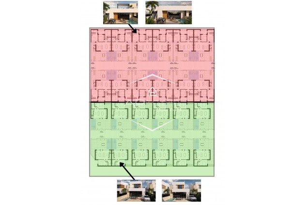 Nieuwbouw Woningen - Geschakelde woning -
Alhama De Murcia - Condado De Alhama Golf Resort