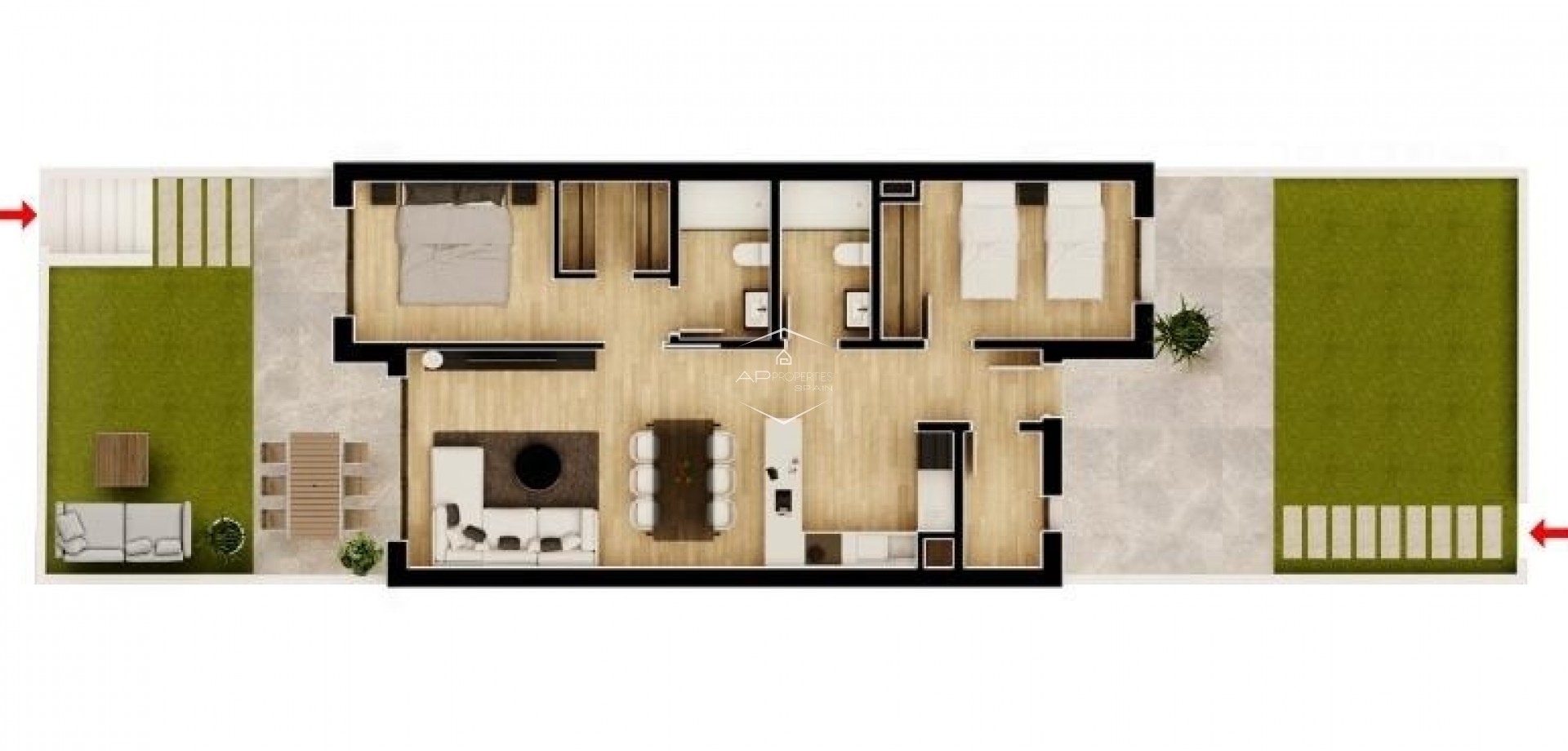 Nieuwbouw Woningen - Appartement- flat -
Monforte del Cid - Alenda Golf