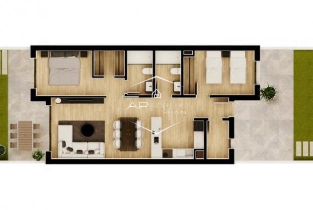 Nieuwbouw Woningen - Appartement- flat -
Monforte del Cid - Alenda Golf