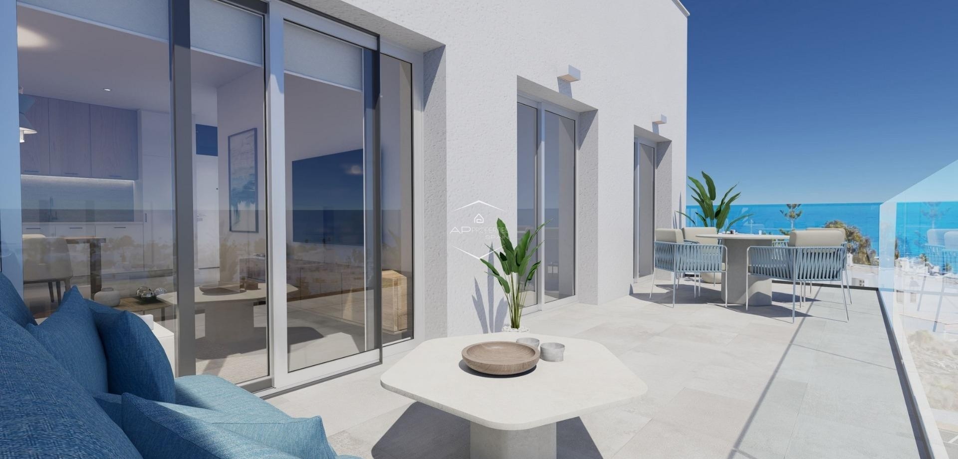Nowy budynek - Apartament - Penthouse -
Mojacar - Descargador