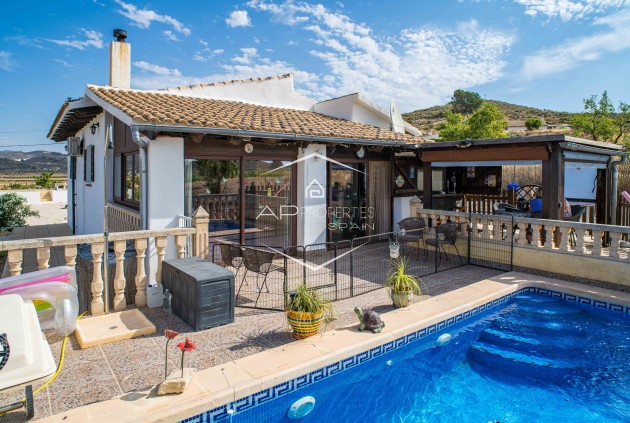 Resale - Villa - Detached -
Canada del Trigo - Polígono 1, Parcela 13, COLLADO. ABANILLA (MURCIA)