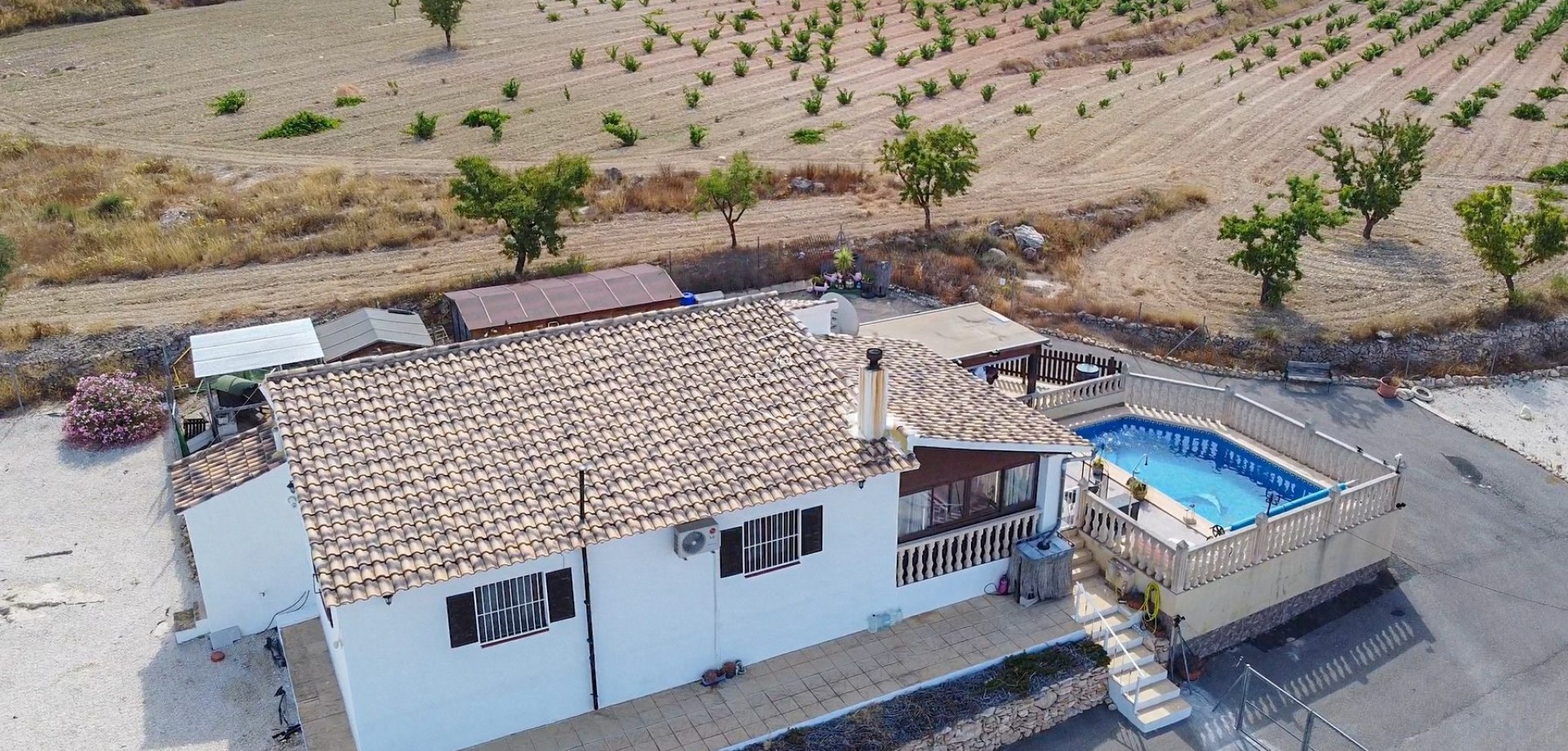 Resale - Villa - Detached -
Canada del Trigo - Polígono 1, Parcela 13, COLLADO. ABANILLA (MURCIA)