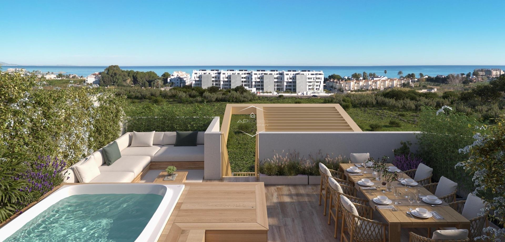 Nieuwbouw Woningen - Appartement - Penthouse -
Denia - Playa de La Almadraba