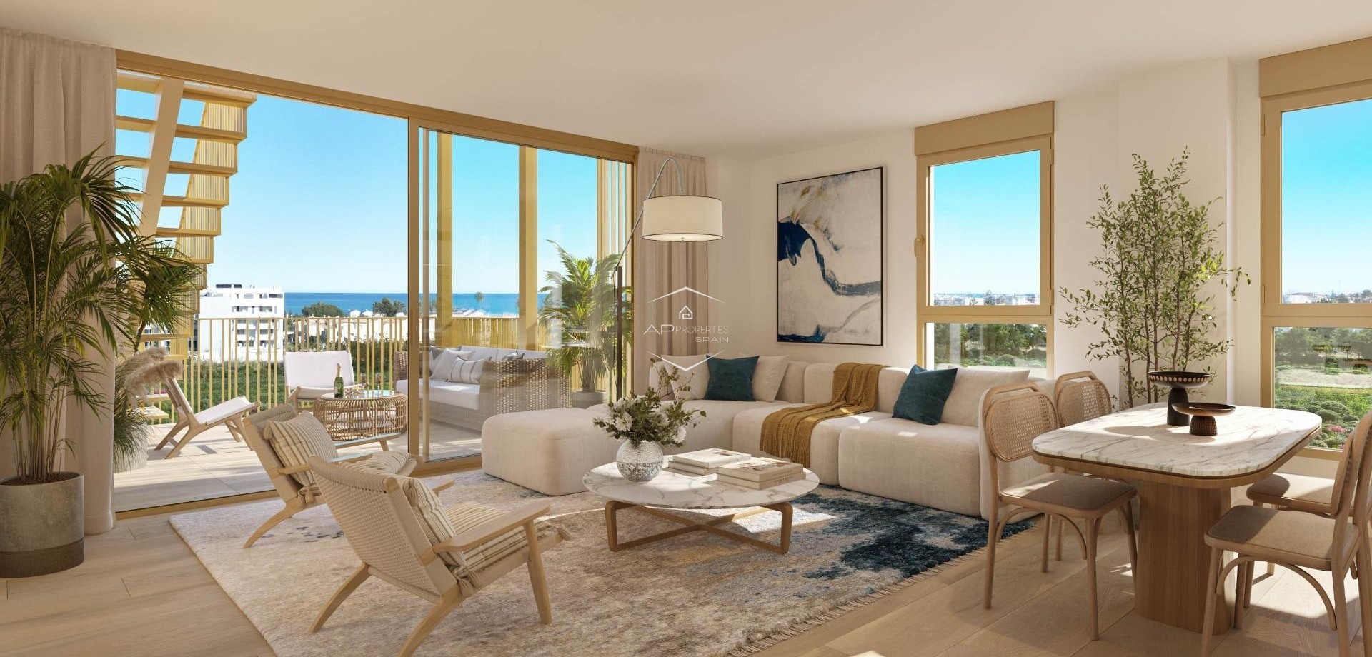 Nieuwbouw Woningen - Appartement - Penthouse -
Denia - Playa de La Almadraba