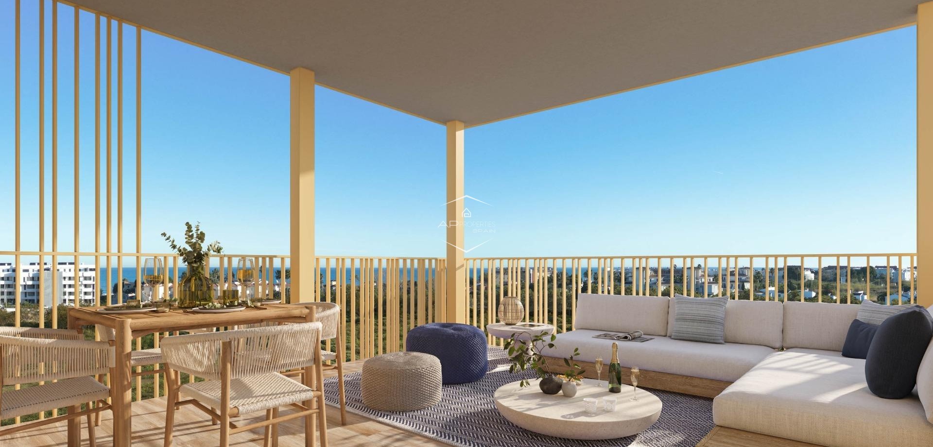 Nieuwbouw Woningen - Appartement - Penthouse -
Denia - Playa de La Almadraba
