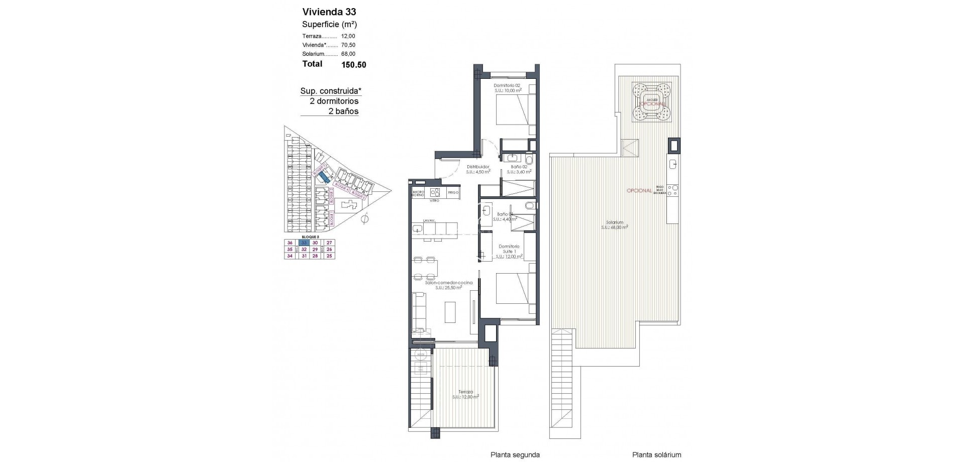 New Build - Apartment - Penthouse -
Los Alcázares - Serena Golf