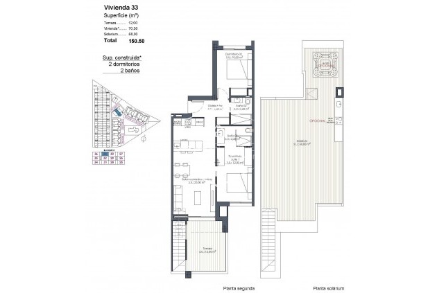 New Build - Apartment - Penthouse -
Los Alcázares - Serena Golf