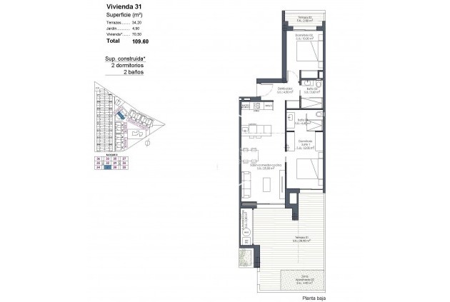 New Build - Apartment - flat -
Los Alcázares - Serena Golf