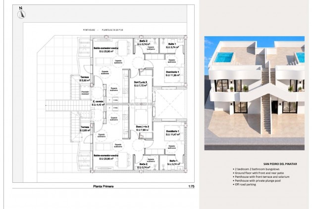Nouvelle construction - Bungalow -
San Pedro del Pinatar - Los Peñascos