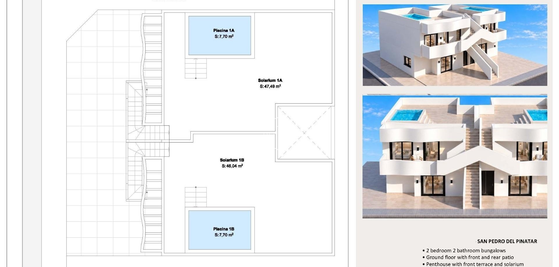 Nouvelle construction - Bungalow -
San Pedro del Pinatar - Los Peñascos