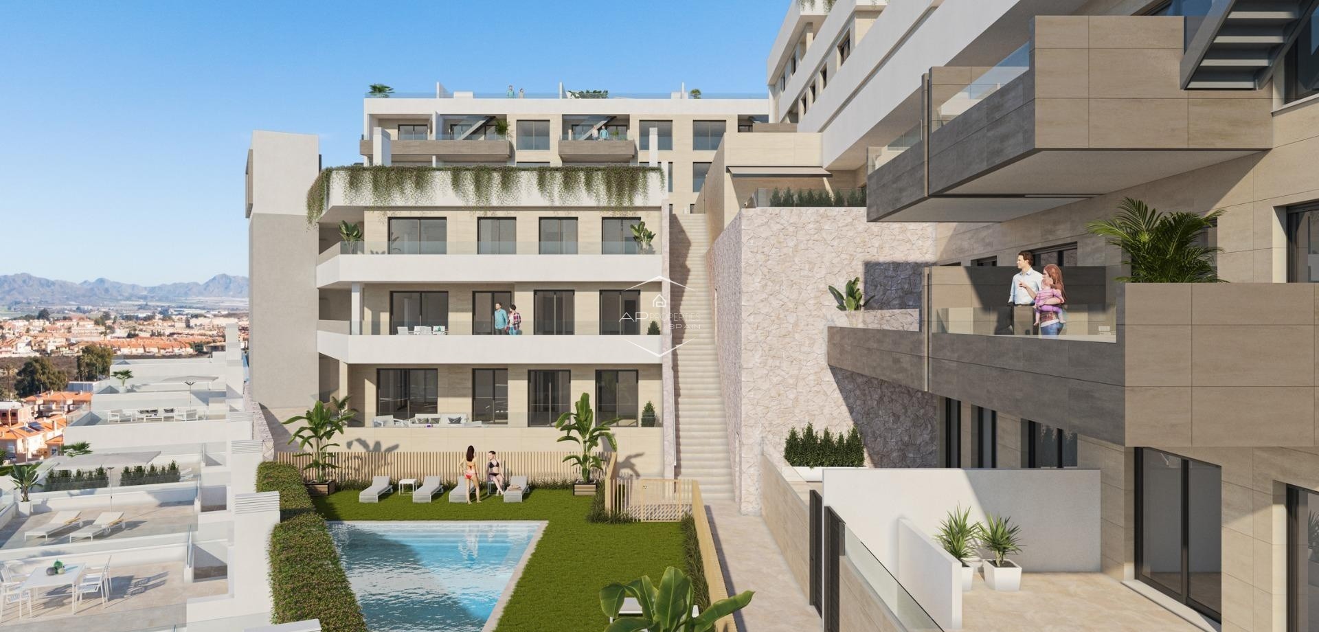 Nouvelle construction - Appartement -
Aguilas - Playa del Hornillo