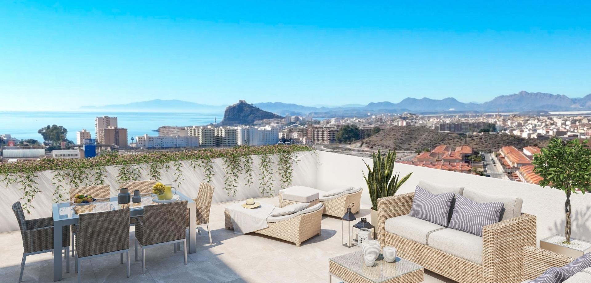 Nouvelle construction - Appartement -
Aguilas - Playa del Hornillo