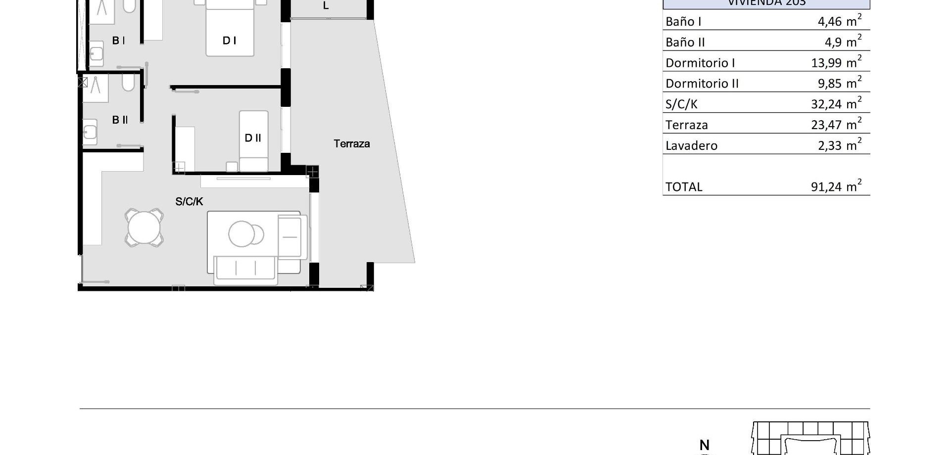 Nouvelle construction - Appartement -
San Miguel de Salinas - Pueblo