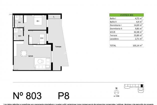 Nouvelle construction - Appartement - Penthouse -
San Miguel de Salinas - Pueblo