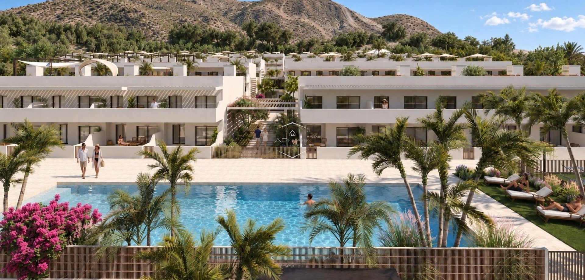 New Build - Apartment - flat -
Pulpi - Aguilón Golf