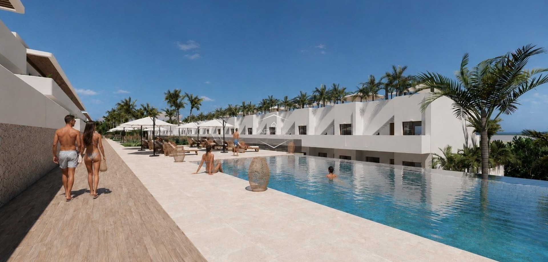 New Build - Apartment - flat -
Pulpi - Aguilón Golf