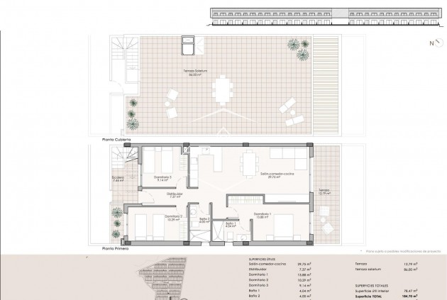 Nueva construcción  - Apartamento - Ático -
Pulpi - Aguilón Golf
