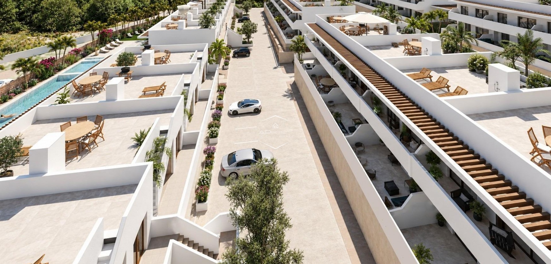 New Build - Apartment - flat -
Pulpi - Aguilón Golf