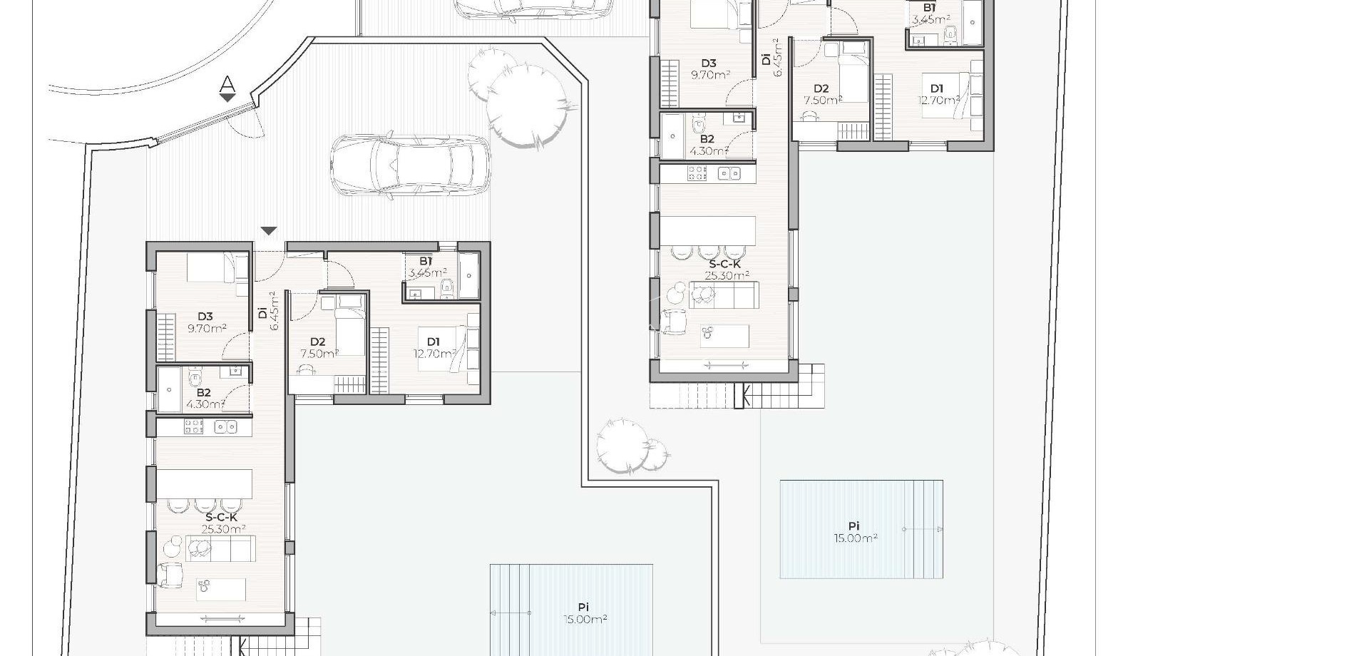 Nueva construcción  - Villa - Independiente -
Mazarron - Country Club