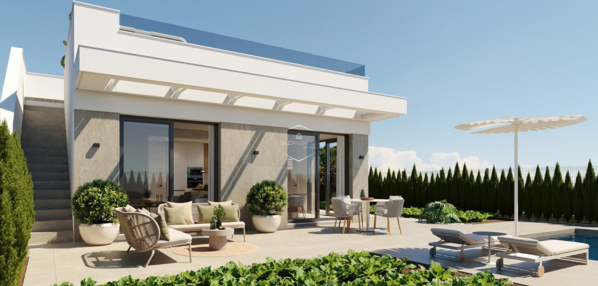 Nueva construcción  - Villa - Independiente -
Fuente Álamo - Hacienda Del Álamo Golf