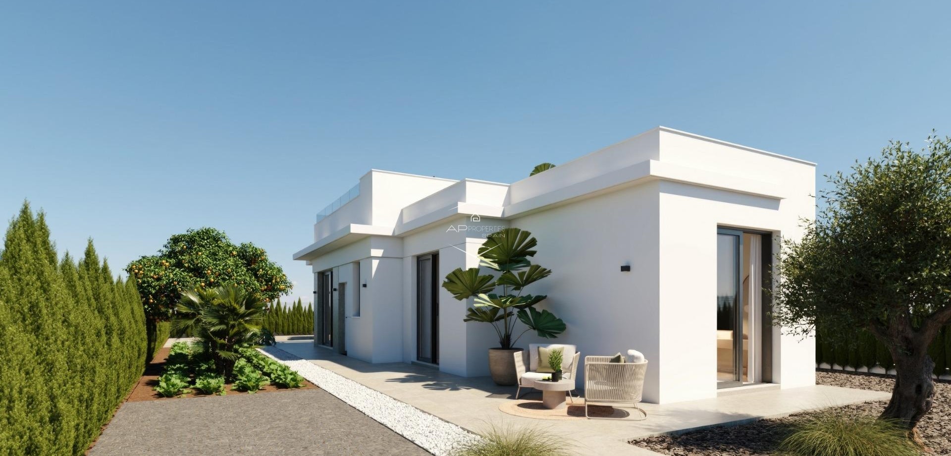 Nueva construcción  - Villa - Independiente -
Fuente Álamo - Hacienda Del Álamo Golf