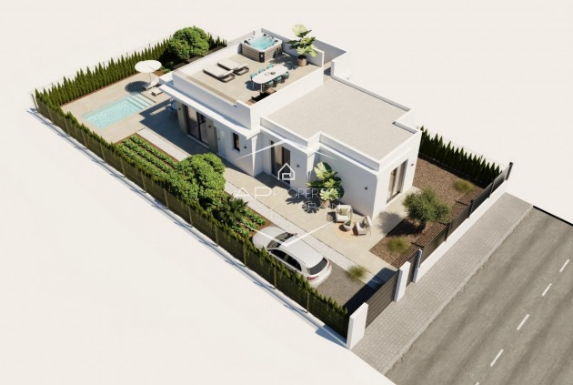 Nueva construcción  - Villa - Independiente -
Fuente Álamo - Hacienda Del Álamo Golf