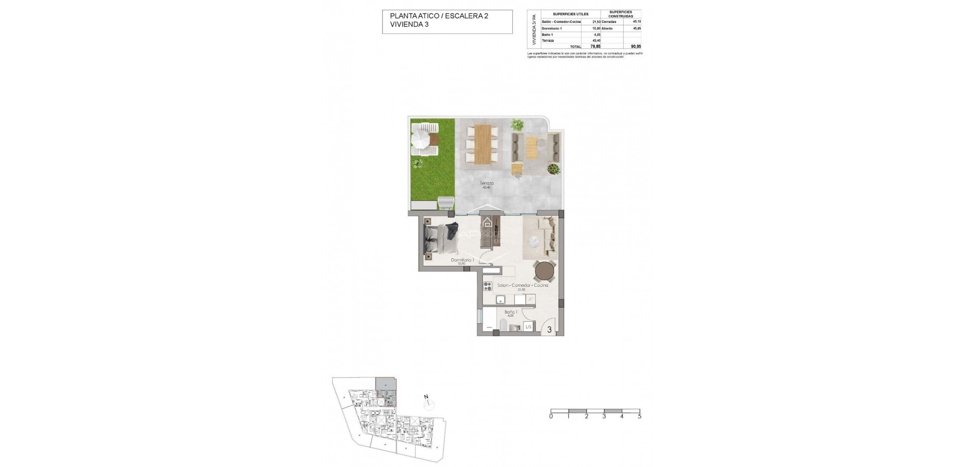 New Build - Apartment - Penthouse -
Santa Pola - Estacion de autobuses