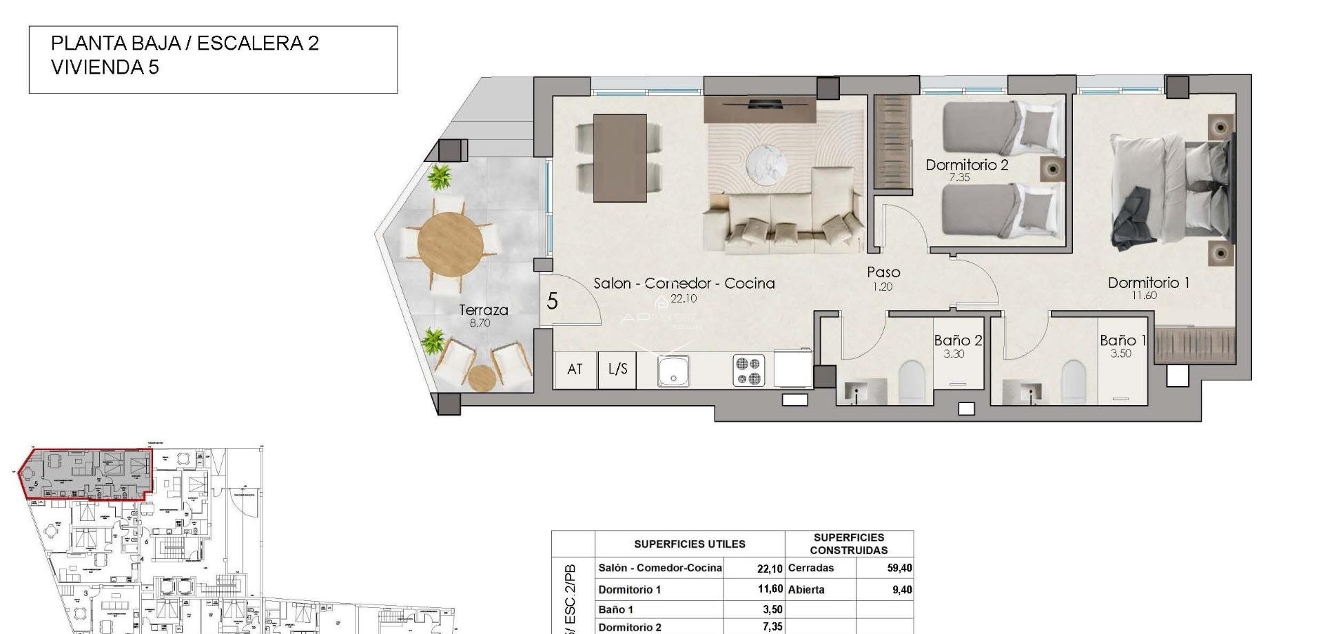 Nowy budynek - Mieszkanie - Apartament -
Santa Pola - Estacion de autobuses