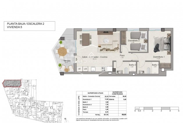 Nowy budynek - Mieszkanie - Apartament -
Santa Pola - Estacion de autobuses