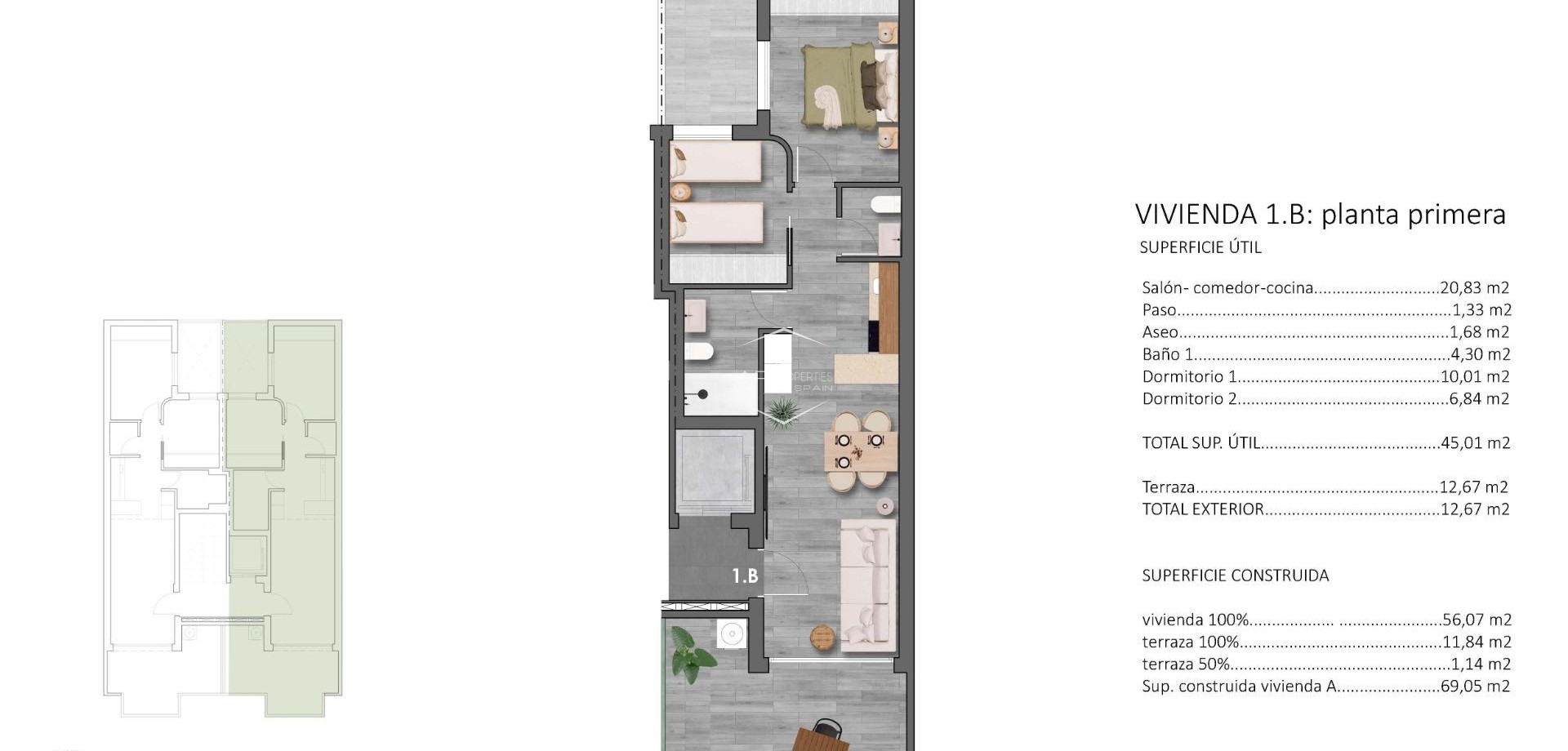 Nieuwbouw Woningen - Appartement- flat -
Pilar de la Horadada - Torre De La Horadada