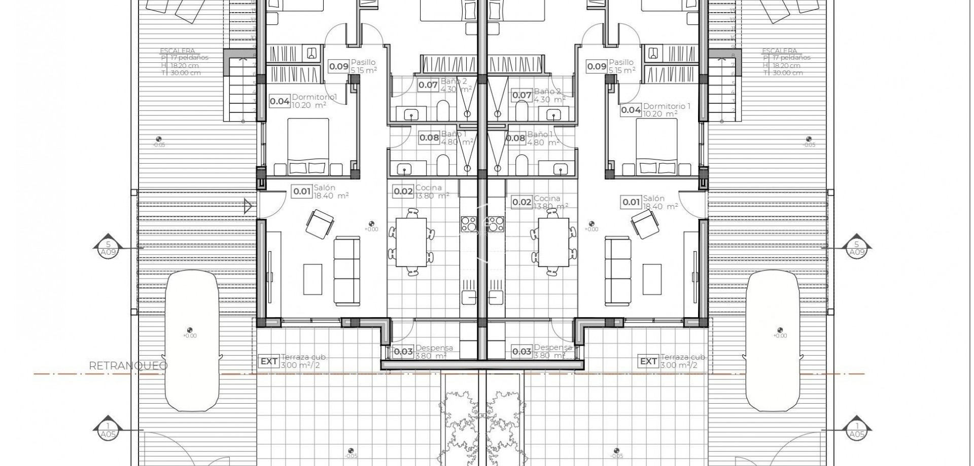 Nouvelle construction - Villa - Indépendante -
Puerto de Mazarron - Caleñares