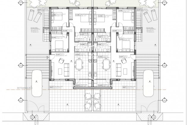 Nouvelle construction - Villa - Indépendante -
Puerto de Mazarron - Caleñares