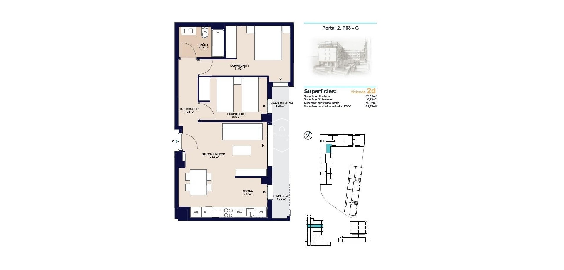 Nouvelle construction - Appartement -
Alicante - San Agustín