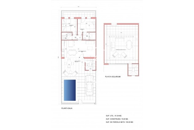 Nieuwbouw Woningen - Geschakelde woning -
Fuente Álamo - La Pinilla
