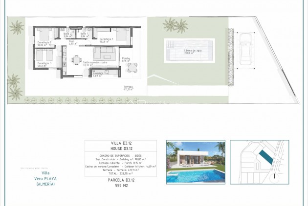 Nouvelle construction - Villa - Indépendante -
Vera - Pueblo Salinas