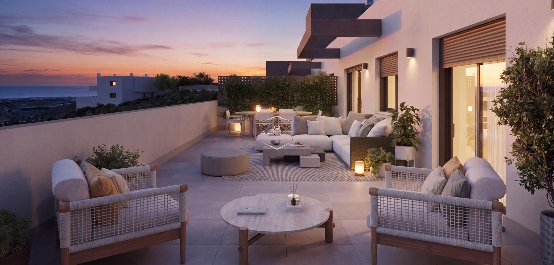 New Build - Apartment - flat -
Pulpi - Aguilón Golf