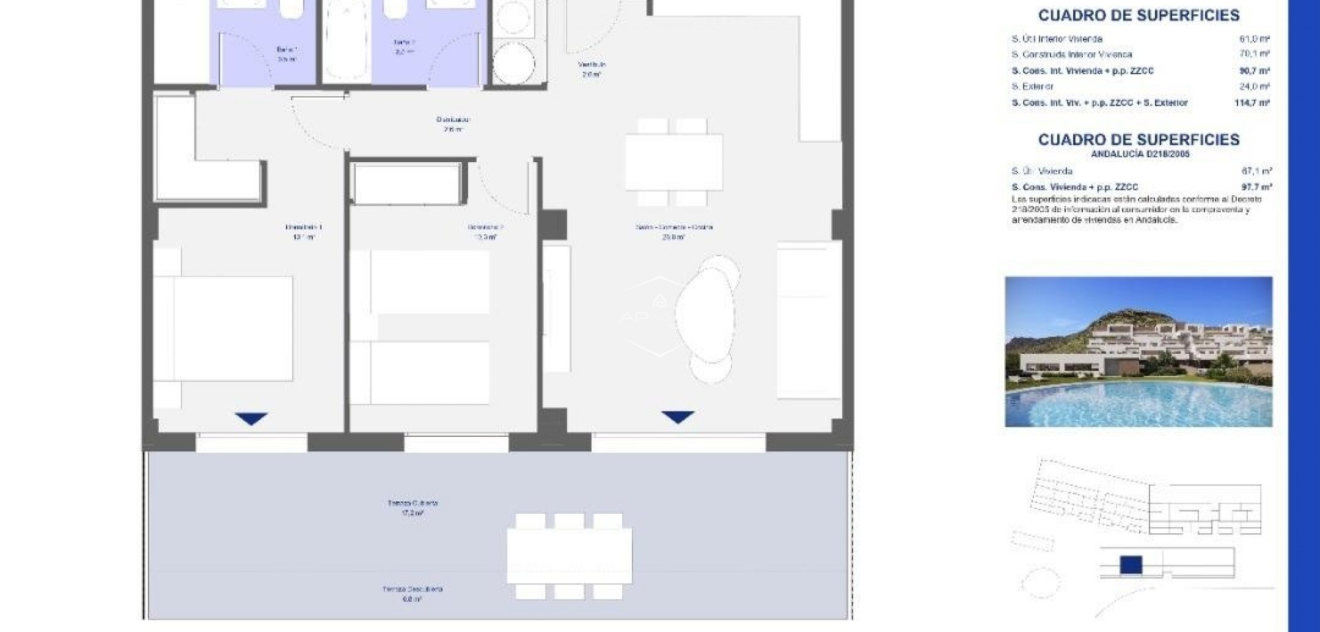 New Build - Apartment - flat -
Pulpi - Aguilón Golf