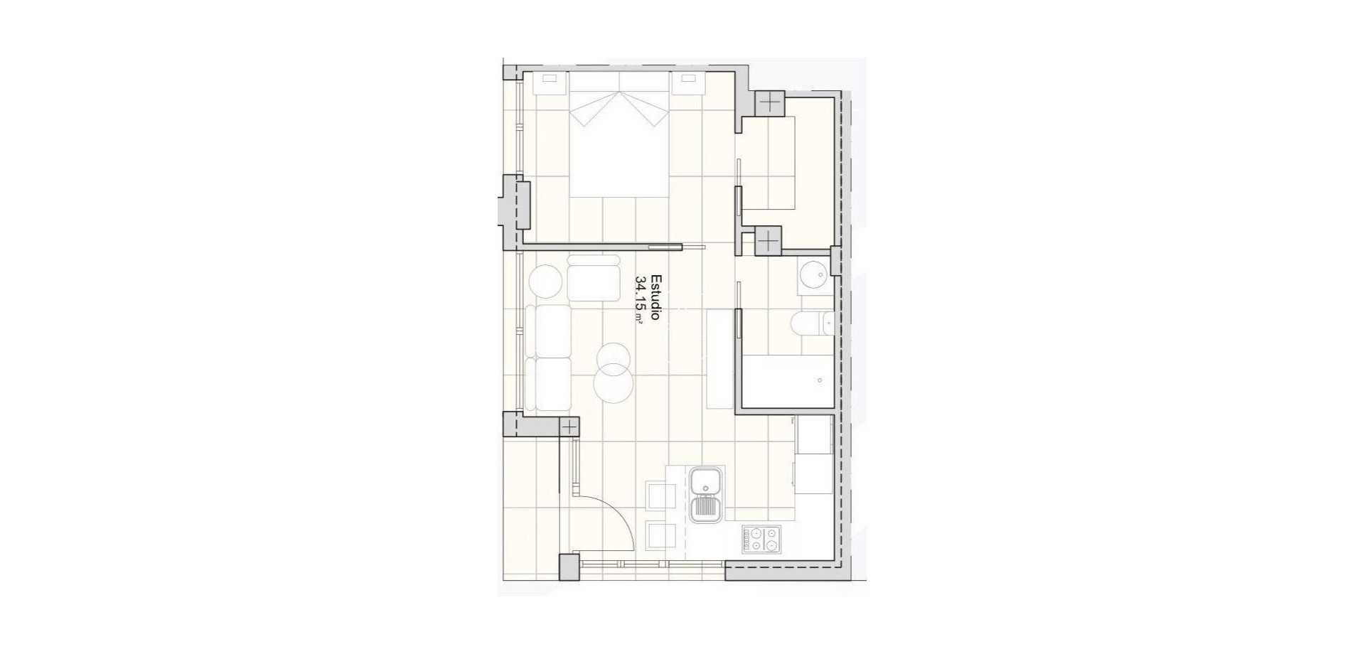 New Build - Apartment - flat -
San Javier - pueblo