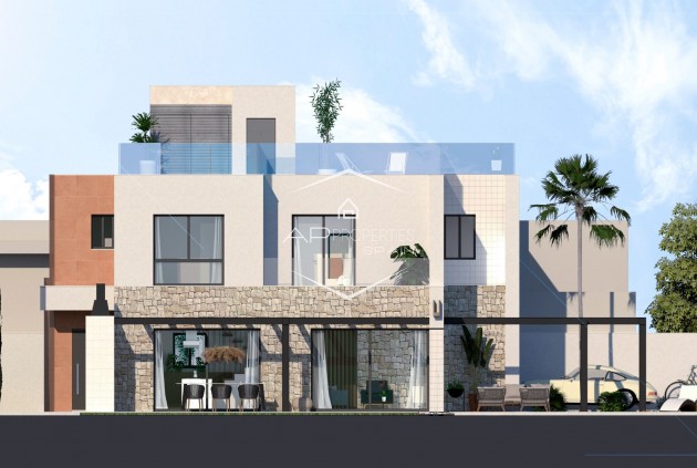 Nowy budynek - Willa/ Dom wolnostojący -
San Pedro del Pinatar - San Pedro del Pinatar pueblo