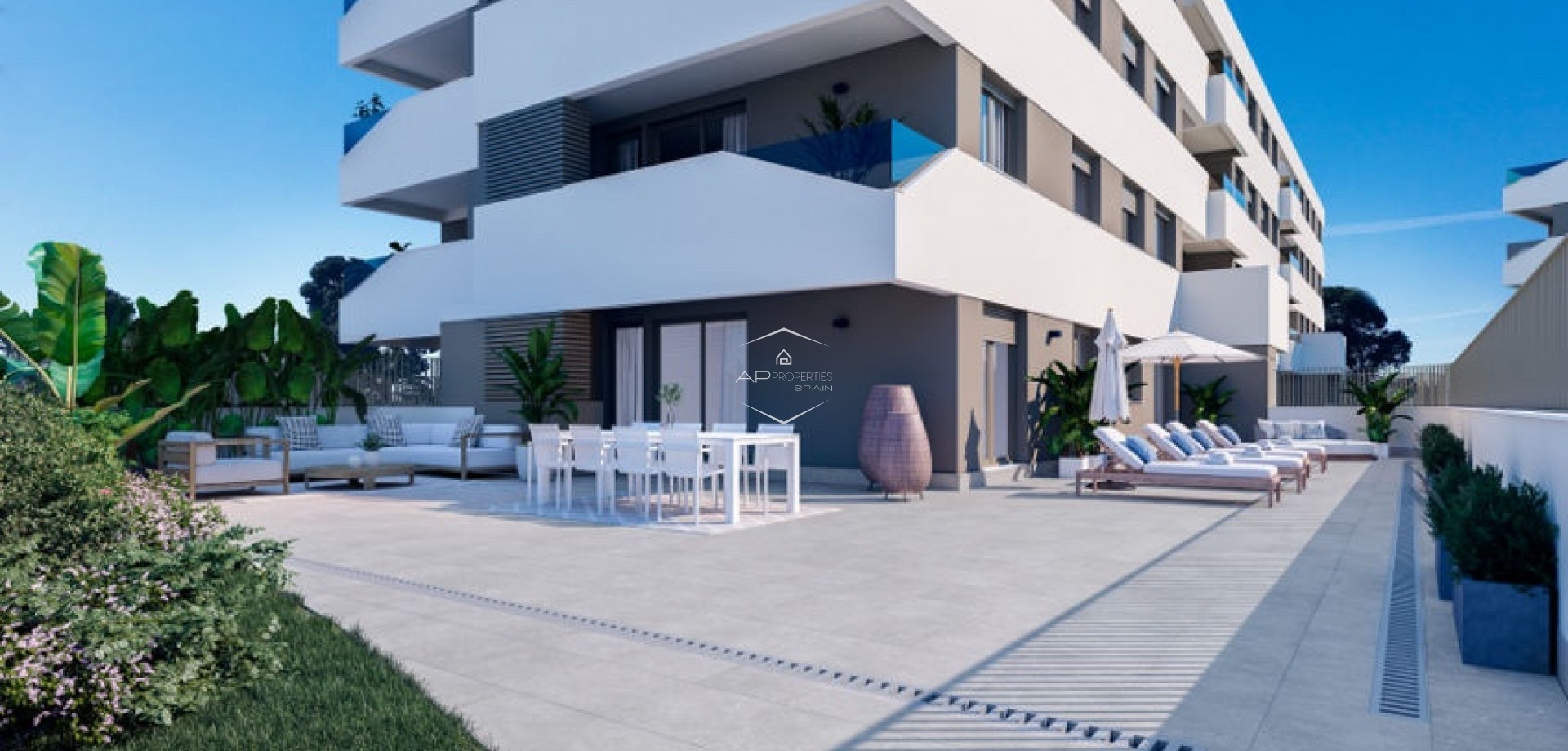 Nowy budynek - Mieszkanie w bloku -
San Juan de Alicante