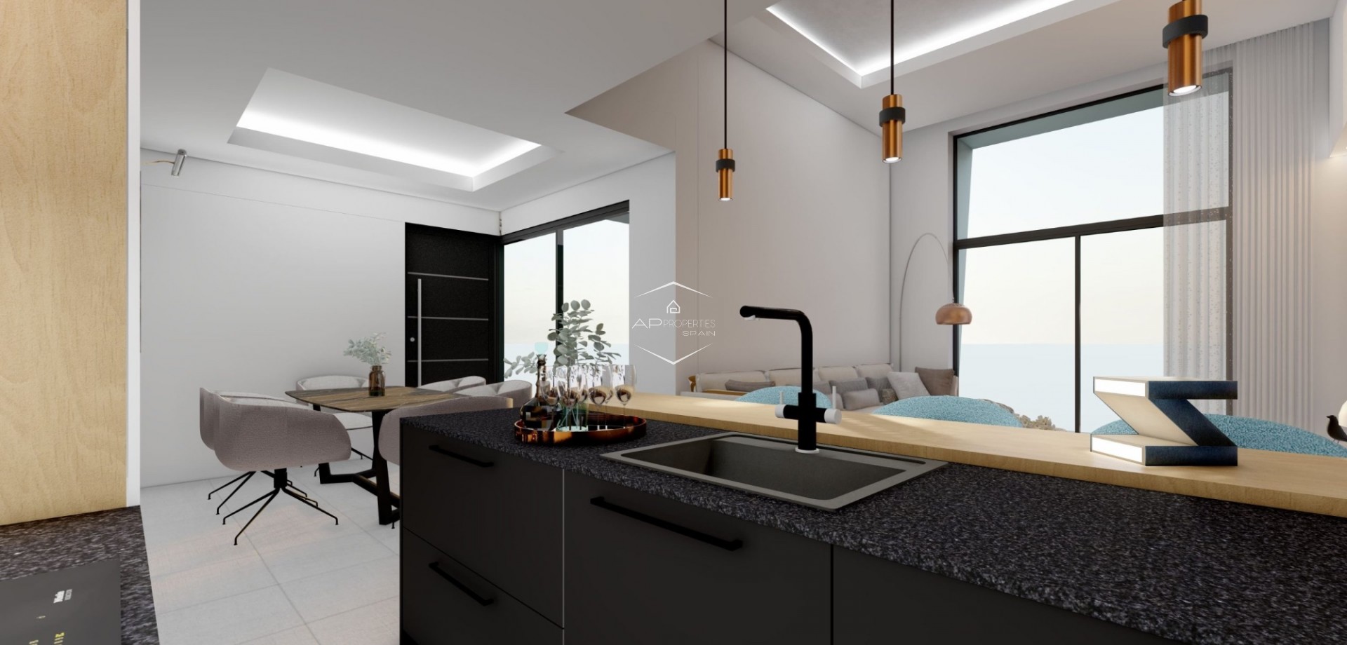 Nouvelle construction - Villa - Indépendante -
Finestrat - Puig Campana Golf