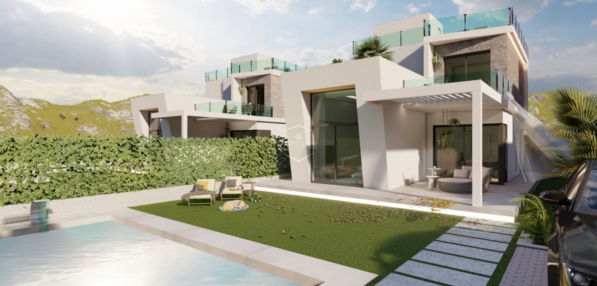 Nouvelle construction - Villa - Indépendante -
Finestrat - Puig Campana Golf