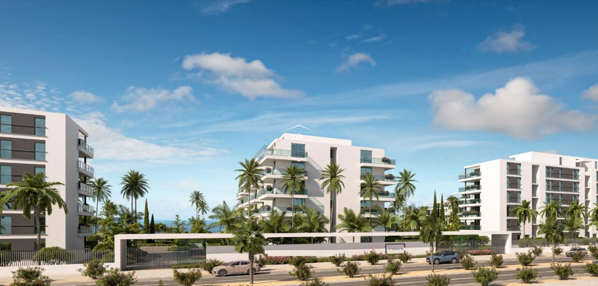 Nieuwbouw Woningen - Appartement / flat -
Almerimar - 1ª Linea De Playa