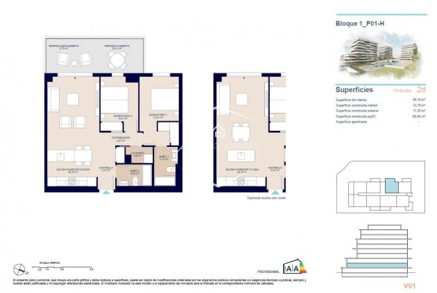 Nueva construcción  - Apartamento / piso -
Villajoyosa - Playas Del Torres