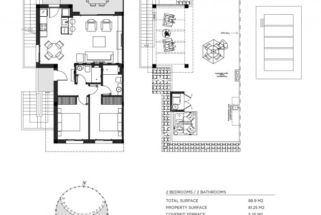 Nieuwbouw Woningen - Bungalow -
Rojales - Doña Pepa