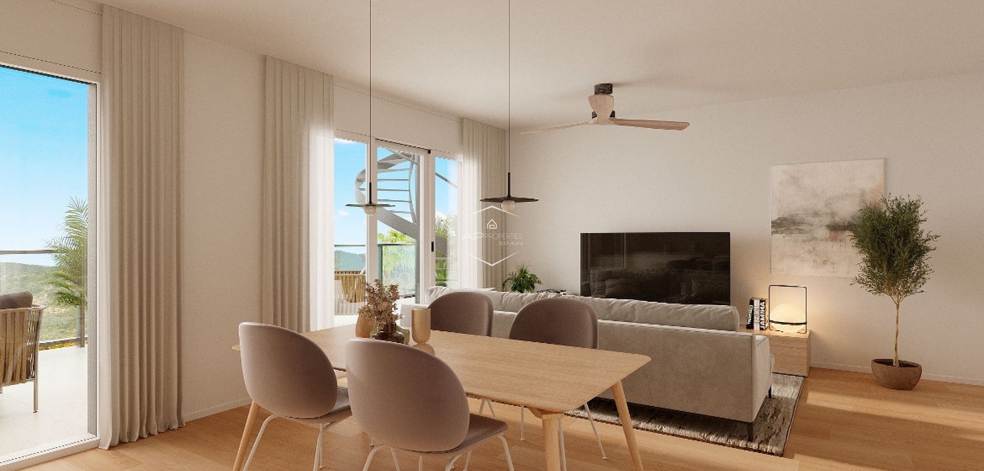 New Build - Apartment / flat -
Finestrat - Finestrat pueblo