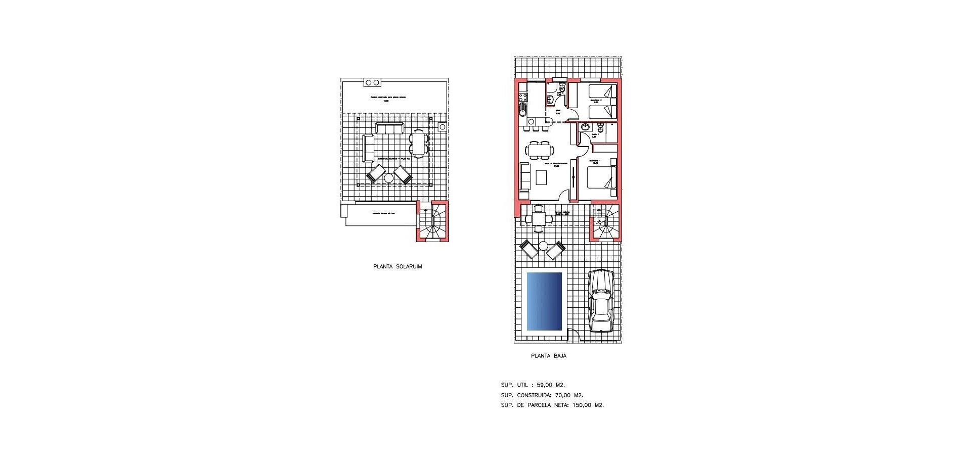 New Build - Townhouse -
Fuente Álamo - La Pinilla