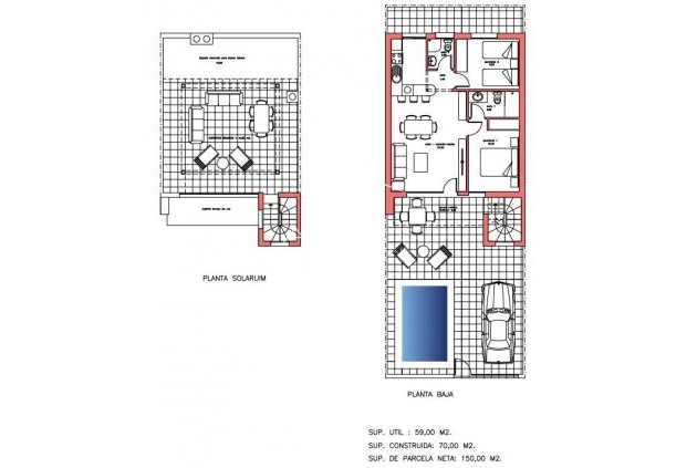 Nouvelle construction - Maison de ville -
Fuente Álamo - La Pinilla